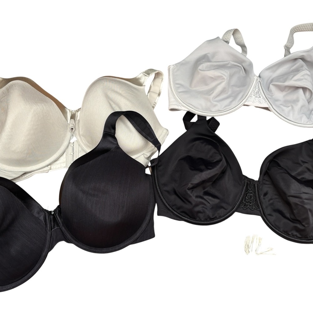 Vanity Fair -Set of Four Underwire Bras - Sixe 36DD - Excellent Condition